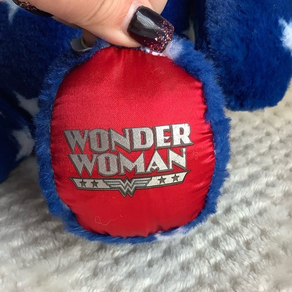 Build-A-Bear Workshop Wonder Woman Cat Stuffed Animal Plush - Blue - Picture 3 of 8